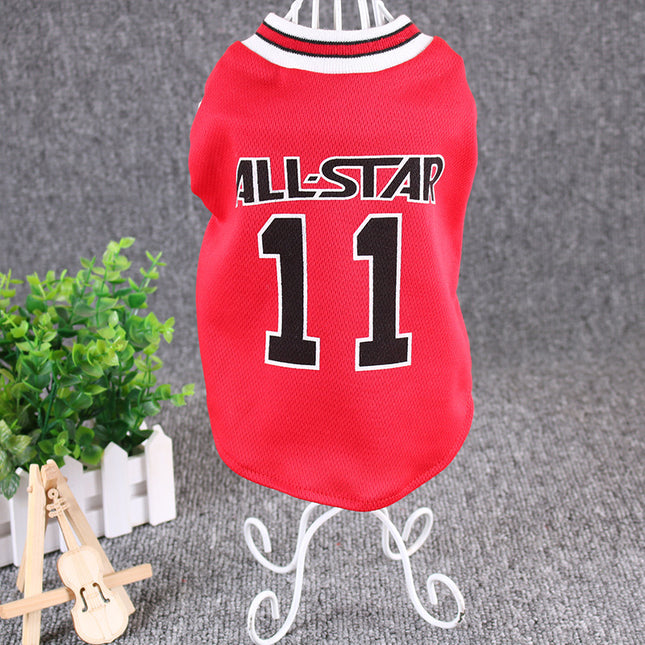 Hot World Cup Ball Spring And Summer Dog Vest Pet Supplies - 𝓢𝓱𝓸𝓹𝓵𝓮𝓬𝔂
