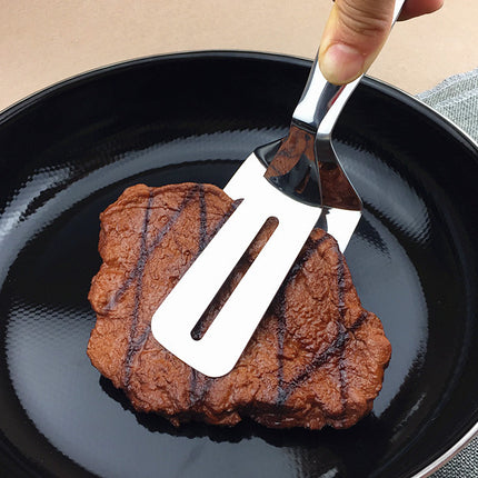 Stainless Steel Barbecue Tong Fried Steak Shovel Fried Fish Shovel BBQ Bread Clamp Kitchen Bread Meat Clamp - 𝓢𝓱𝓸𝓹𝓵𝓮𝓬𝔂