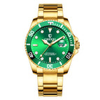 Gold and green