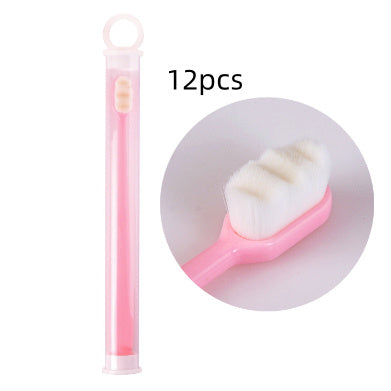 Ultra-fine Toothbrush Super Soft Bristle Deep Cleaning Brush Portable For Oral Care Tools Teeth Care Oral Cleaning Travel - 𝓢𝓱𝓸𝓹𝓵𝓮𝓬𝔂