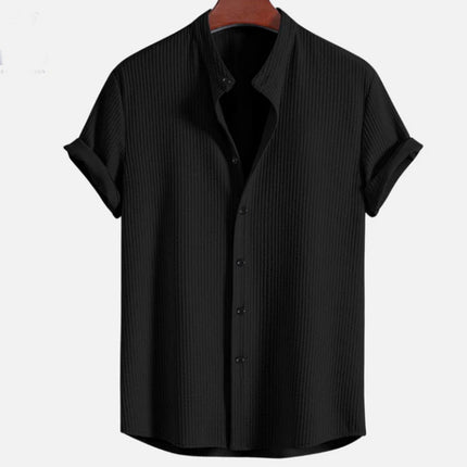 Short Sleeve Loose Shirt Top Summer Mens Clothing - 𝓢𝓱𝓸𝓹𝓵𝓮𝓬𝔂