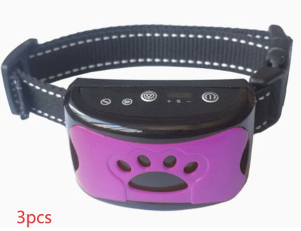 Dog Training Collar Waterproof Electric Pet Remote Control Rechargeable Dogs Trainer Bark Arrester With Shock Vibration Sound - 𝓢𝓱𝓸𝓹𝓵𝓮𝓬𝔂