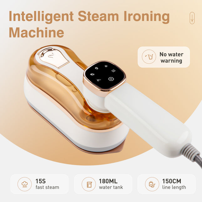 LCD LED Handheld Garment Steamer Steam Ironing Iron - 𝓢𝓱𝓸𝓹𝓵𝓮𝓬𝔂