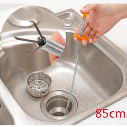 60CM Sewer Dredger Spring Pipe Dredging Tool Household Hair Cleaner Drain Clog Remover Cleaning Tools Household For Kitchen Sink Kitchen Gadgets - 𝓢𝓱𝓸𝓹𝓵𝓮𝓬𝔂