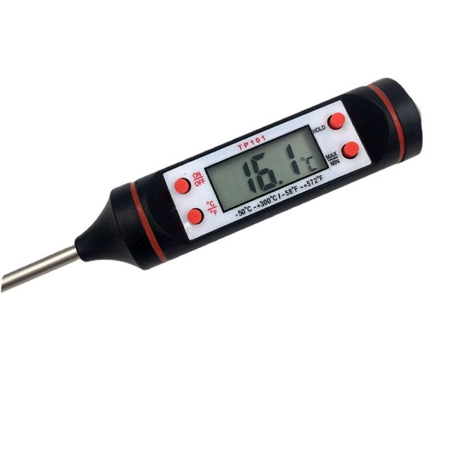 Electronic Thermometer TP101 Digital Display Probe Barbecue Written Test Bbq Temperature Measuring Pen Food - 𝓢𝓱𝓸𝓹𝓵𝓮𝓬𝔂