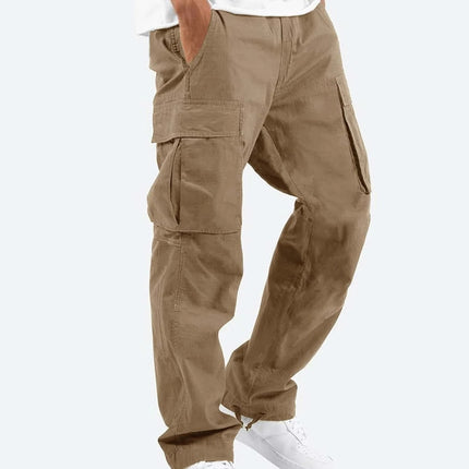 Men's Workwear Drawstring Multi-pocket Casual Pants - 𝓢𝓱𝓸𝓹𝓵𝓮𝓬𝔂