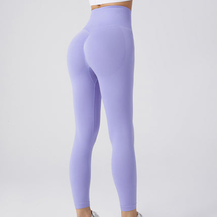 Seamless Leggings Yoga Pants Tummy Control Workout Running Yoga Leggings For Women - 𝓢𝓱𝓸𝓹𝓵𝓮𝓬𝔂