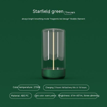 New LED Camping Light Type-c Rechargeable Portable Night Light With High Transparency And Anti Drop Creative Atmosphere Light - 𝓢𝓱𝓸𝓹𝓵𝓮𝓬𝔂
