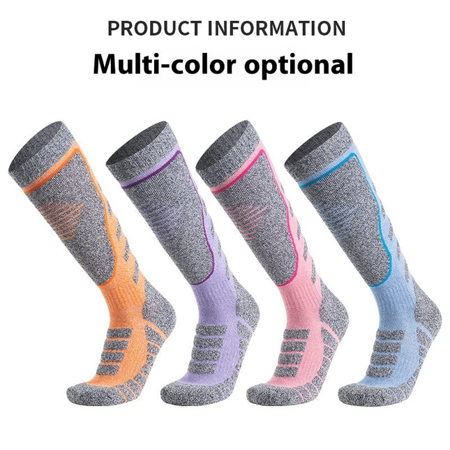 Outdoor Ski Socks Thickening Exercise Towel Bottom Climbing Long Socks - 𝓢𝓱𝓸𝓹𝓵𝓮𝓬𝔂
