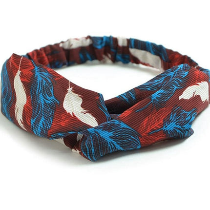 Women's Retro Style Printed Headband - 𝓢𝓱𝓸𝓹𝓵𝓮𝓬𝔂