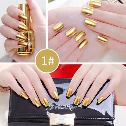 Mirror Silver Nail Polish - 𝓢𝓱𝓸𝓹𝓵𝓮𝓬𝔂