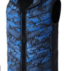 Blue with pattern