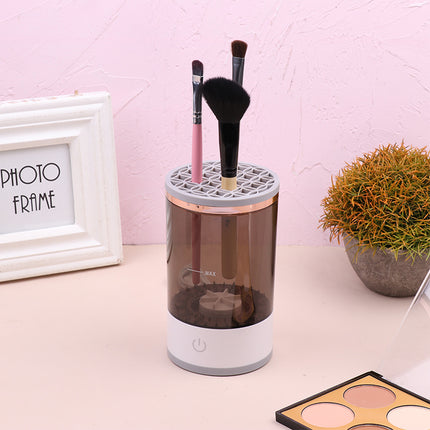 Women Eye Shadow Brush Cleaning Tool Portable Electric Makeup Brush Cleaner Machine With USB Charging Automatic Cosmetic Brush - 𝓢𝓱𝓸𝓹𝓵𝓮𝓬𝔂