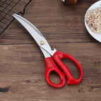 Copper nails red scissors