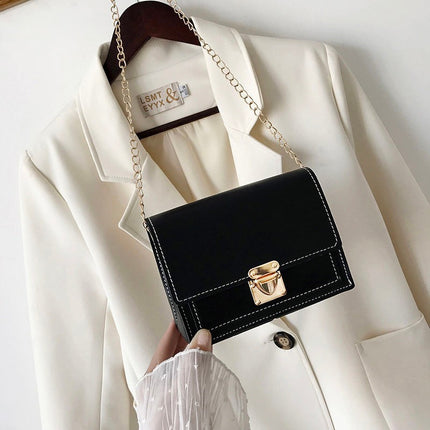Women's bag shoulder messenger bag chain small square bag - 𝓢𝓱𝓸𝓹𝓵𝓮𝓬𝔂