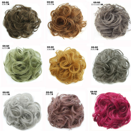 New Trendy Design Women Wavy Curly Messy Hair Bun Synthetic - 𝓢𝓱𝓸𝓹𝓵𝓮𝓬𝔂