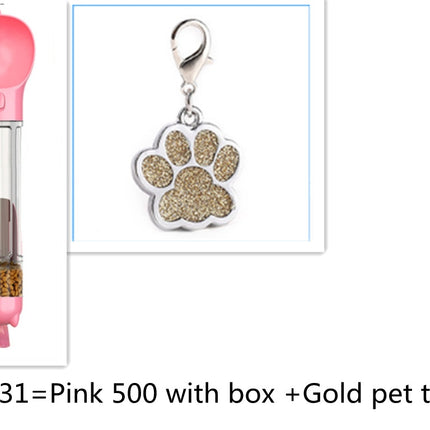 Pet multifunctional water cup Going with the dog - 𝓢𝓱𝓸𝓹𝓵𝓮𝓬𝔂