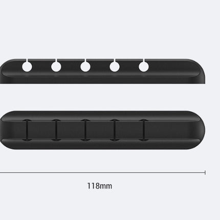 Silicone USB Cable Winder Desktop Cable Organizer Management Multipurpose Clips Cables Protector For Wired Headphones - 𝓢𝓱𝓸𝓹𝓵𝓮𝓬𝔂