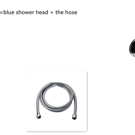 Shower Head Water Saving Flow 360 Degrees Rotating With Small Fan ABS Rain High Pressure Spray Nozzle Bathroom Accessories - 𝓢𝓱𝓸𝓹𝓵𝓮𝓬𝔂