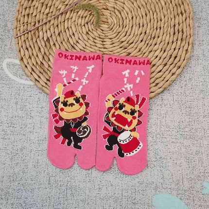 Two-toe Socks Split Toe Women's Cotton Socks - 𝓢𝓱𝓸𝓹𝓵𝓮𝓬𝔂