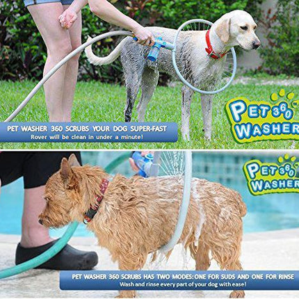 Fully automatic 360 degree pet supplies bath ring - 𝓢𝓱𝓸𝓹𝓵𝓮𝓬𝔂