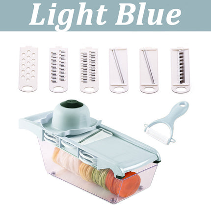 Multifunctional Vegetable Cutter Home Kitchen Slicing And Dicing Fruit Artifact - 𝓢𝓱𝓸𝓹𝓵𝓮𝓬𝔂