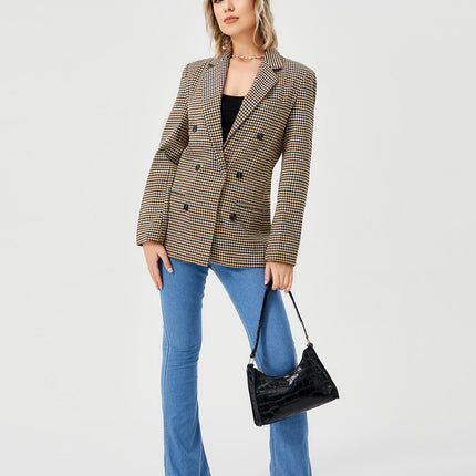 Womens Casual Blazer Jacket  Long Sleeve Work 0ffice Blazer Lapel  Jacket - 𝓢𝓱𝓸𝓹𝓵𝓮𝓬𝔂