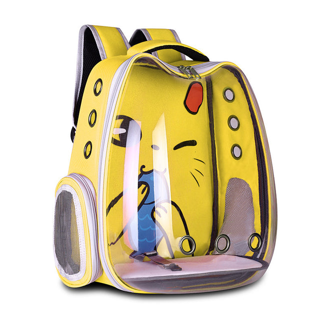 Pet Supplies Pet Backpack Convenient Pet Space Bag Breathable Shoulder Cat Bag Dog Bag - 𝓢𝓱𝓸𝓹𝓵𝓮𝓬𝔂