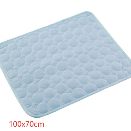 Pet Dog Cat Ice Silk Cold Nest Pad For Cooling In Summer - 𝓢𝓱𝓸𝓹𝓵𝓮𝓬𝔂