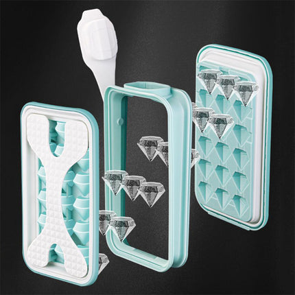 2in1 Portable Silicone Ice Ball Mold Ice Maker Water Bottle Ice Cube Mould Bottle Creative Ice Ball Diamond Curling Summer Kitchen Gadgets - 𝓢𝓱𝓸𝓹𝓵𝓮𝓬𝔂