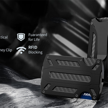 Aluminum Alloy RFID Anti-theft Card Holder Metal Wallet - 𝓢𝓱𝓸𝓹𝓵𝓮𝓬𝔂