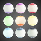 One Random Luminous Ball