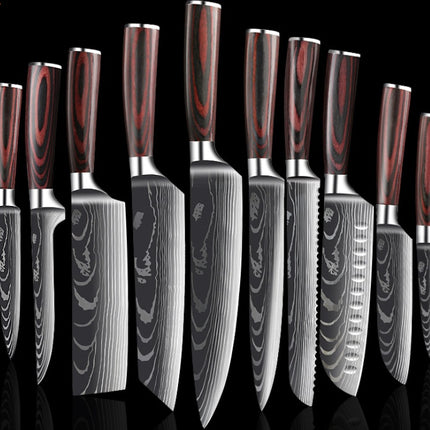 Carpenter's Special Set 6-piece Set 8-piece Set Knife Chef Knife Kitchen Knife Cooking - 𝓢𝓱𝓸𝓹𝓵𝓮𝓬𝔂
