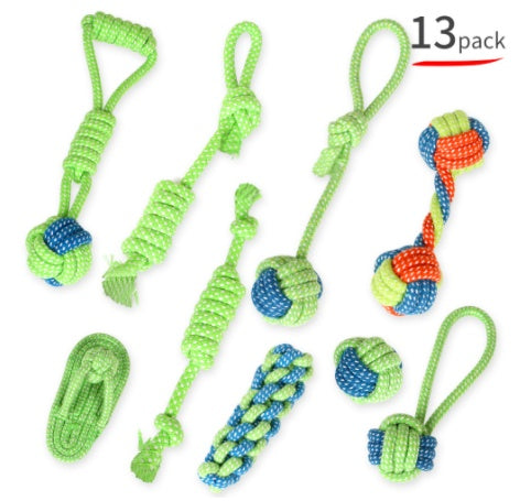 Dog Rope Toys - 7 Variants - 𝓢𝓱𝓸𝓹𝓵𝓮𝓬𝔂