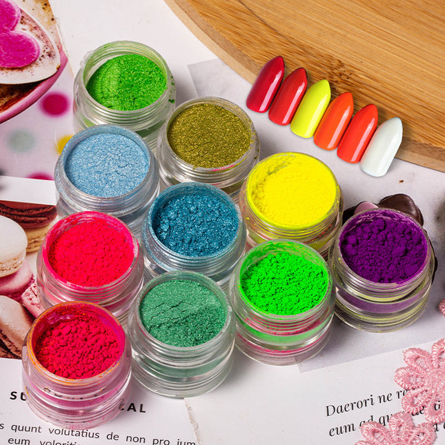 6 Colors Optional Pearl Powder Dyed Powder - 𝓢𝓱𝓸𝓹𝓵𝓮𝓬𝔂