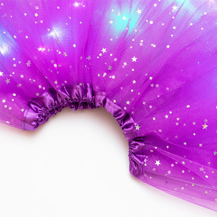Magical & Luminous  LED Princess Halloween Tutu Skirt Sequins Shiny Skirt - 𝓢𝓱𝓸𝓹𝓵𝓮𝓬𝔂