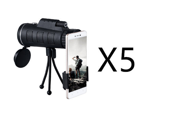 Compatible with Apple, Monocular Telescope Zoom Scope with Compass Phone Clip Tripod - 𝓢𝓱𝓸𝓹𝓵𝓮𝓬𝔂