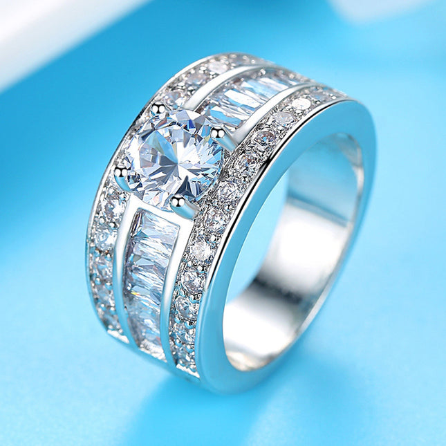 Fashion Jewellery Sumptuous Creative Trend Zircon Claw Heart Arrow Female Adjustable Size Ring Vintage Party Rings For Girls Fashion Jewellery Sumptuous Creative Trend Zircon Claw Heart Arrow Femal - 𝓢𝓱𝓸𝓹𝓵𝓮𝓬𝔂