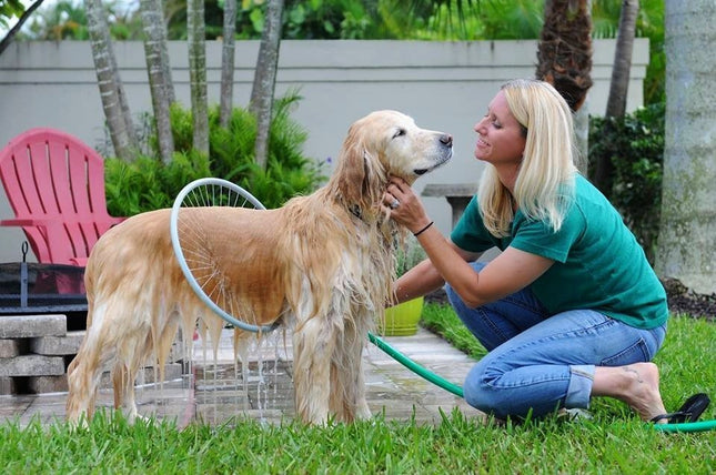 Fully automatic 360 degree pet supplies bath ring - 𝓢𝓱𝓸𝓹𝓵𝓮𝓬𝔂