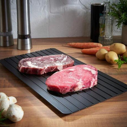 Fast Defrosting Tray Thaw  Kitchen Quick Aluminum Thaw Plate - 𝓢𝓱𝓸𝓹𝓵𝓮𝓬𝔂