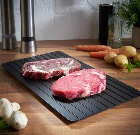 Fast Defrosting Tray Thaw  Kitchen Quick Aluminum Thaw Plate - 𝓢𝓱𝓸𝓹𝓵𝓮𝓬𝔂