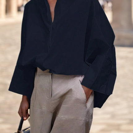 Women's French Solid Color Long Sleeve - 𝓢𝓱𝓸𝓹𝓵𝓮𝓬𝔂
