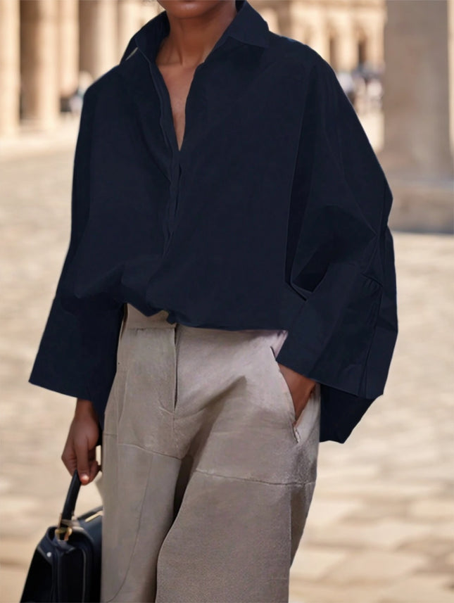 Women's French Solid Color Long Sleeve - 𝓢𝓱𝓸𝓹𝓵𝓮𝓬𝔂
