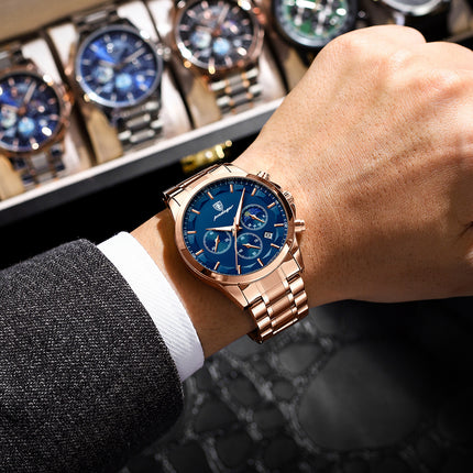 Sports Men's Watches Multifunctional Waterproof Quartz Watch - 𝓢𝓱𝓸𝓹𝓵𝓮𝓬𝔂