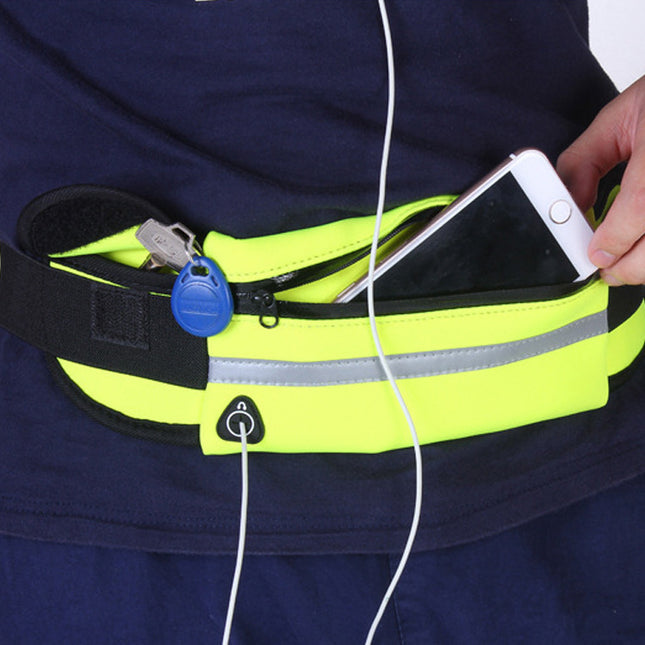 Fitness Waist Bag With Pocket Slim Running Jogging Belt Fanny Pack Bag For Hiking Cycling Workout Sports Gym - 𝓢𝓱𝓸𝓹𝓵𝓮𝓬𝔂