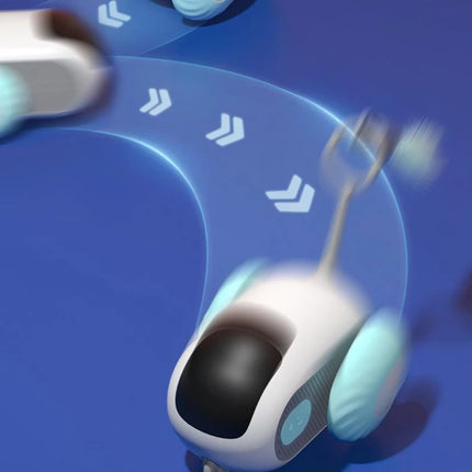 Remote Control Interactive Cat Car Toy USB Charging Chasing Automatic Self-moving Remote Smart Control Car Interactive Cat Toy Pet Products - 𝓢𝓱𝓸𝓹𝓵𝓮𝓬𝔂