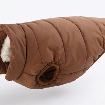 Pet clothing dog clothing warm waterproof outdoor pet supplies - 𝓢𝓱𝓸𝓹𝓵𝓮𝓬𝔂