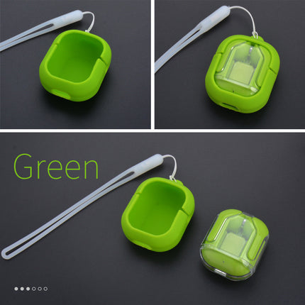 New Mini Transparent Wireless Bluetooth Headset Digital Display ENC Noise Reduction True Wireless Sports Music - 𝓢𝓱𝓸𝓹𝓵𝓮𝓬𝔂