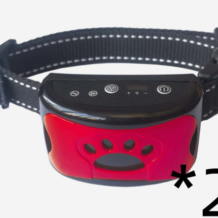 Dog Training Collar Waterproof Electric Pet Remote Control Rechargeable Dogs Trainer Bark Arrester With Shock Vibration Sound - 𝓢𝓱𝓸𝓹𝓵𝓮𝓬𝔂