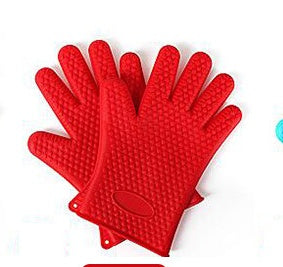 Food Grade Silicone Heat Resistant BBQ Glove Silicone Oven Mitts - 𝓢𝓱𝓸𝓹𝓵𝓮𝓬𝔂